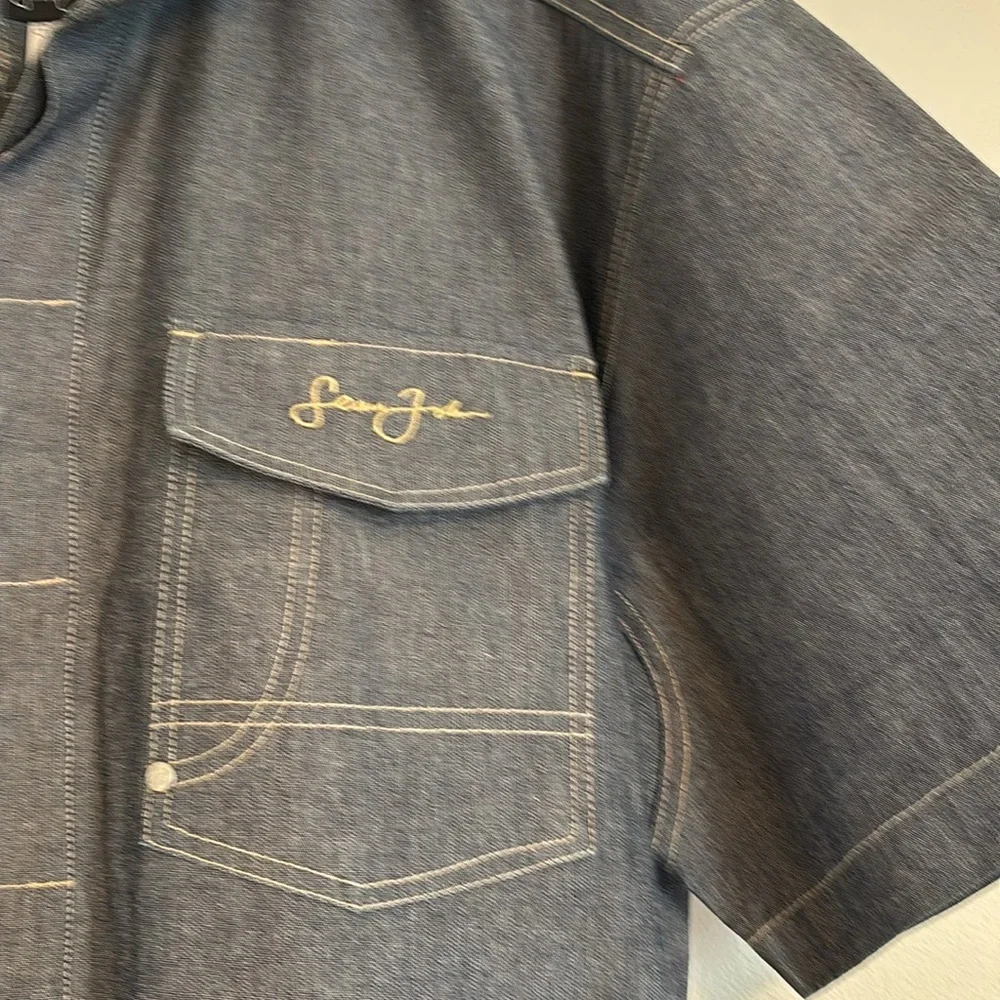 Vintage Y2K Sean John Denim Jumpsuit Coveralls - Picture 4 of 12